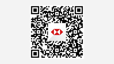 汇丰中国手机银行app二维码；图片用于手机银行