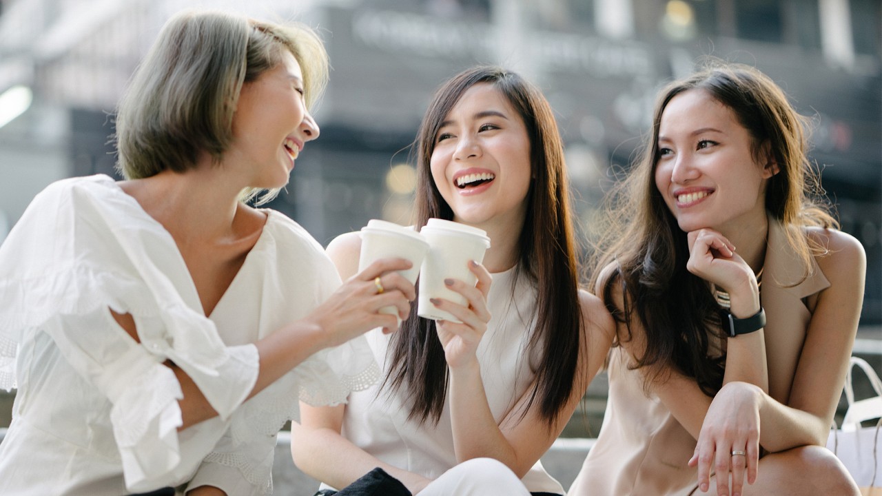 开心的女孩们