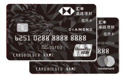 汇丰卓越理财旅行信用卡套卡;图片用于汇丰卓越理财旅行信用卡