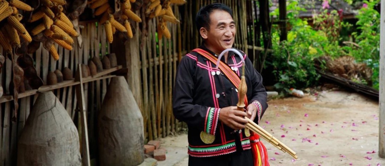 石开大叔—国家级非物质文化遗产项目“拉祜族芦笙舞”的第四代芦笙舞传承人 