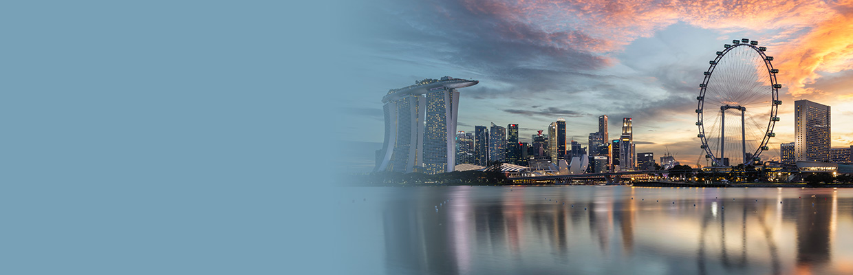 Singapore iconic building; the image used for Overseas Investment Plan